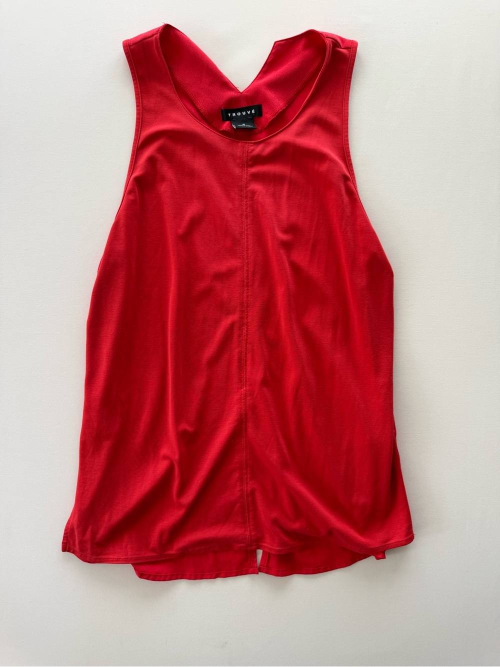 Trouvé Vibrant Red Racerback Tank